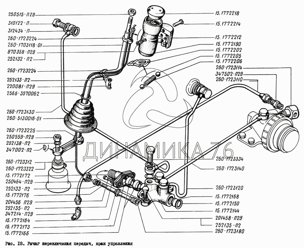 Коробка переключения передач КПП ГАЗ-3308 (1) 