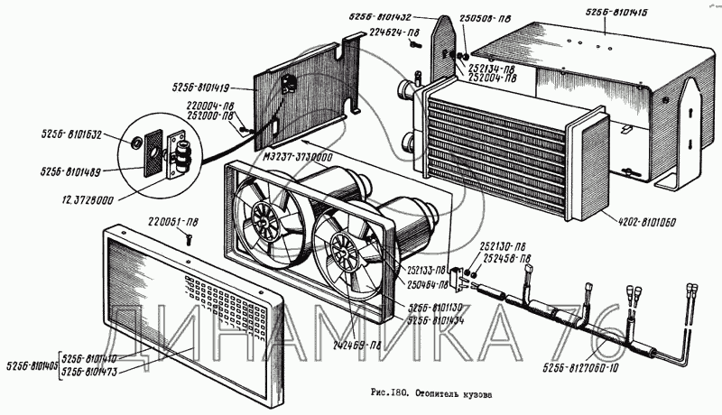 Тормозная система лиаз 5256 схема