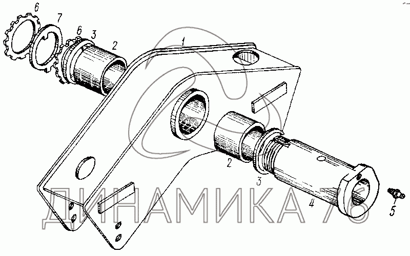 Балансир маз схема