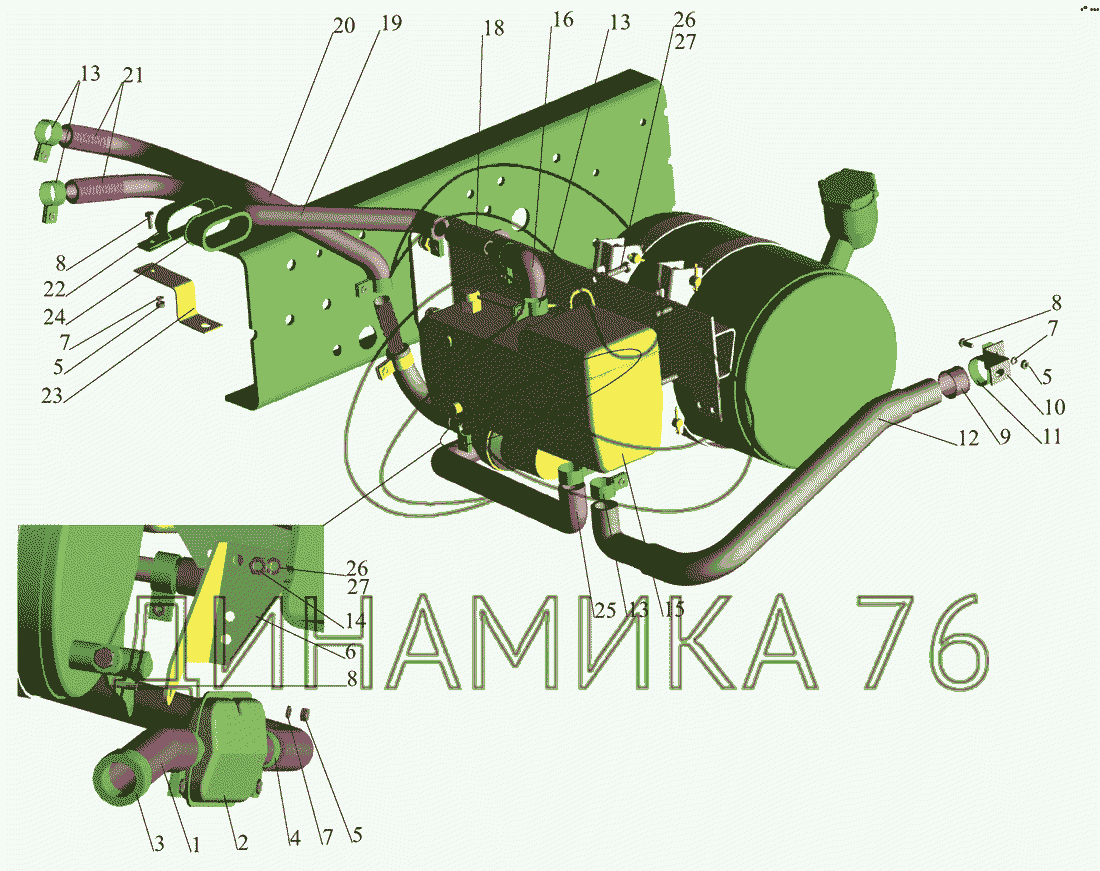 Eberspacher HYDRONIC B5W SC 12В бензин