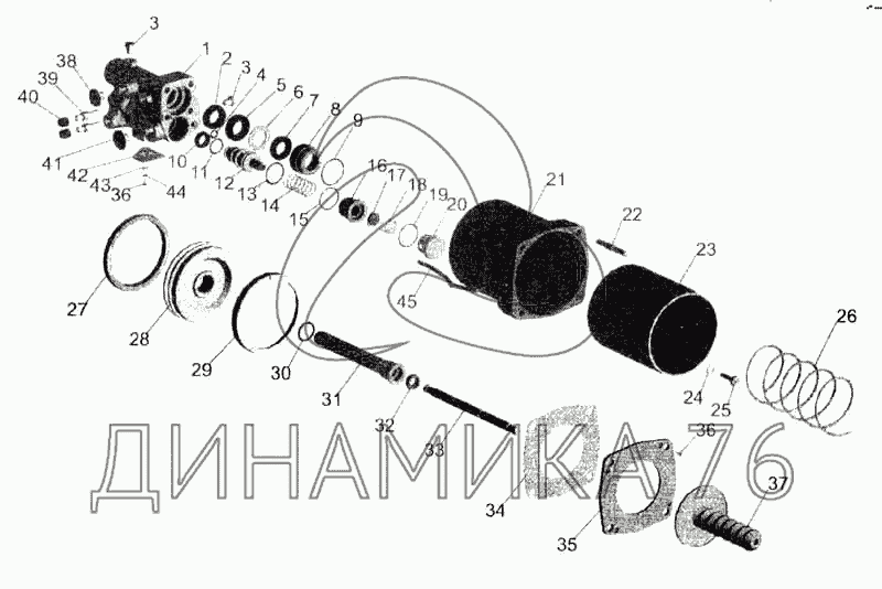 Маз 5336 схема