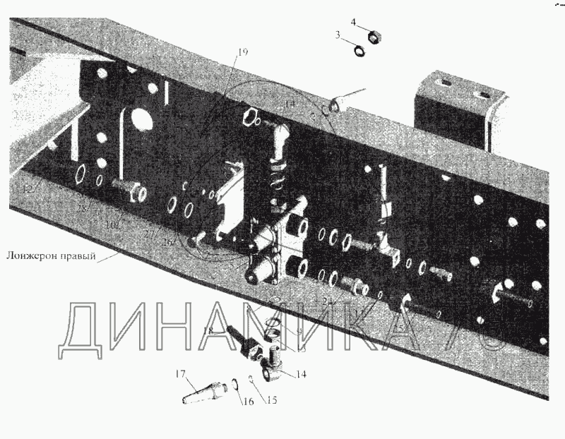 Маз 5336 схема