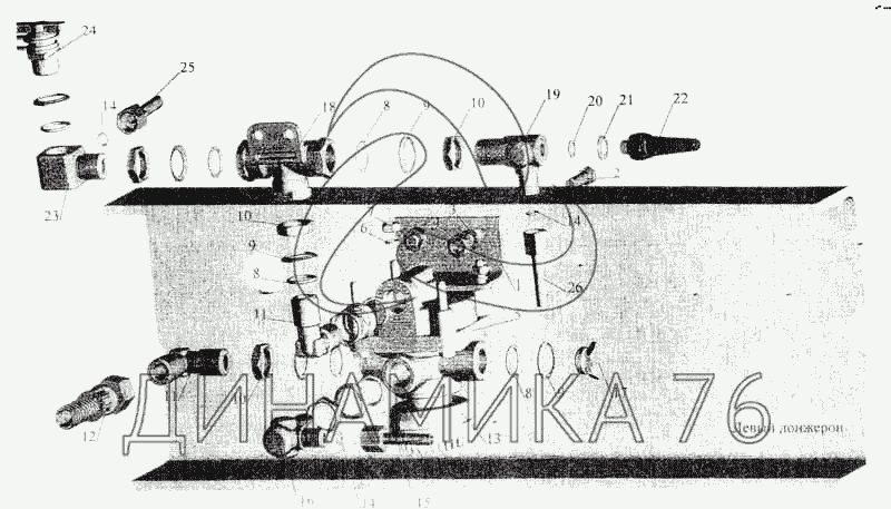 Маз 5336 схема