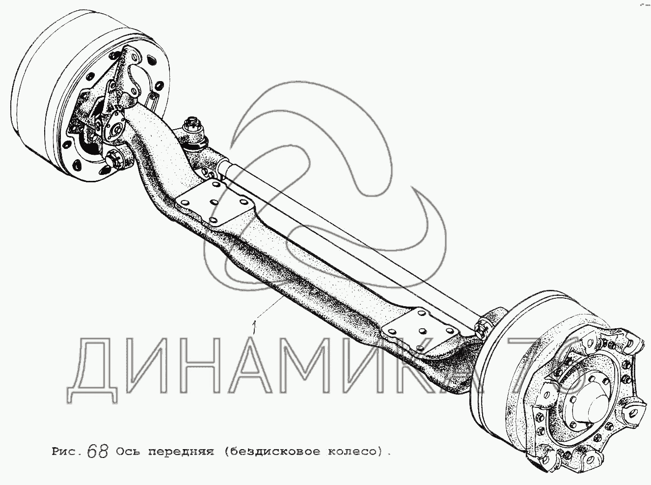 Маз колесо бездисковое