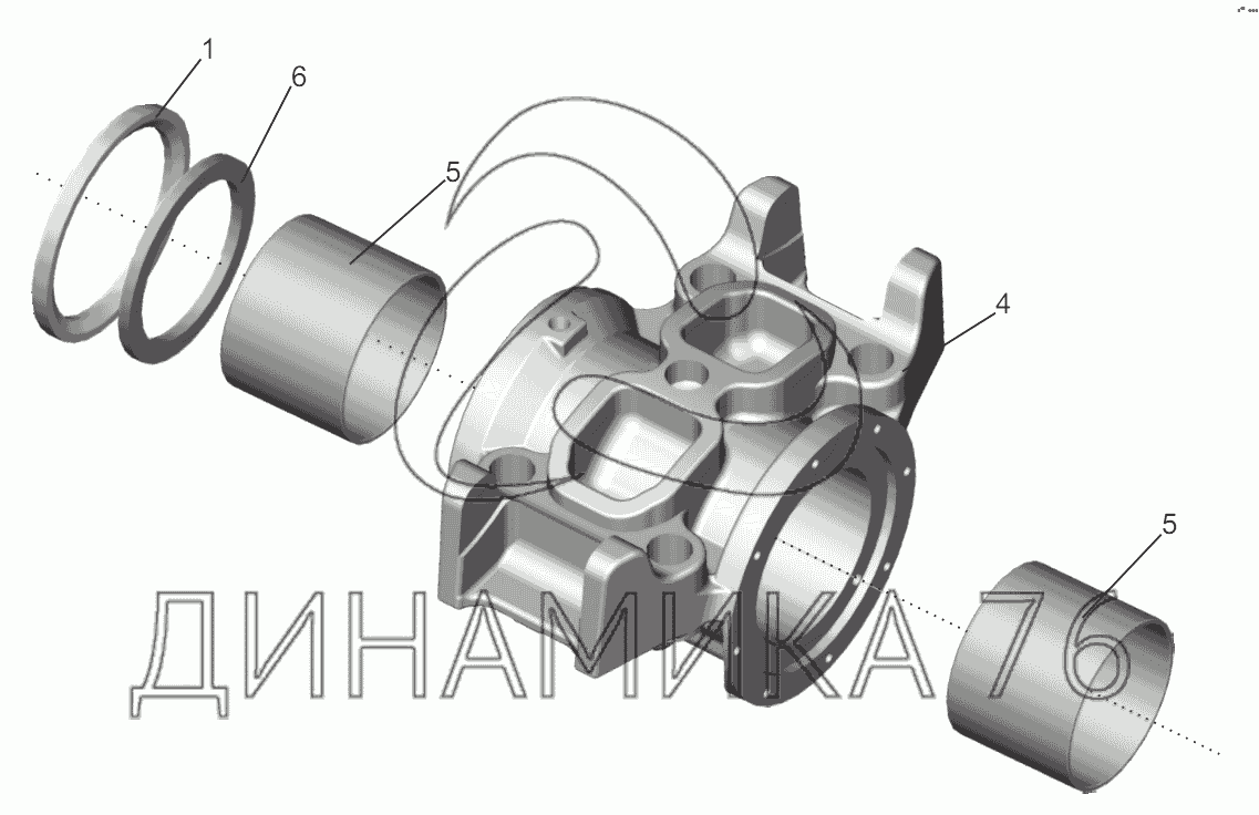 балансир маз 5516