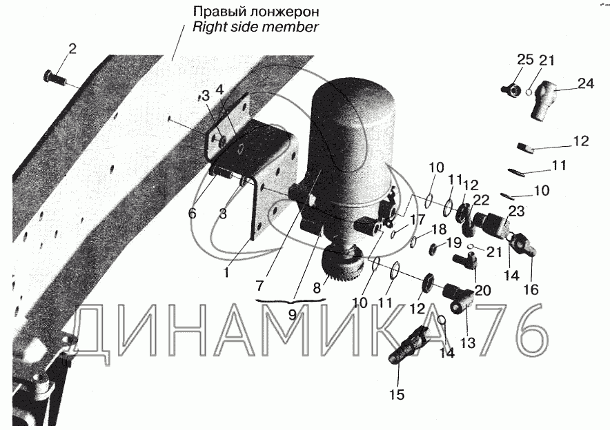 Маз 555102 каталог запчастей