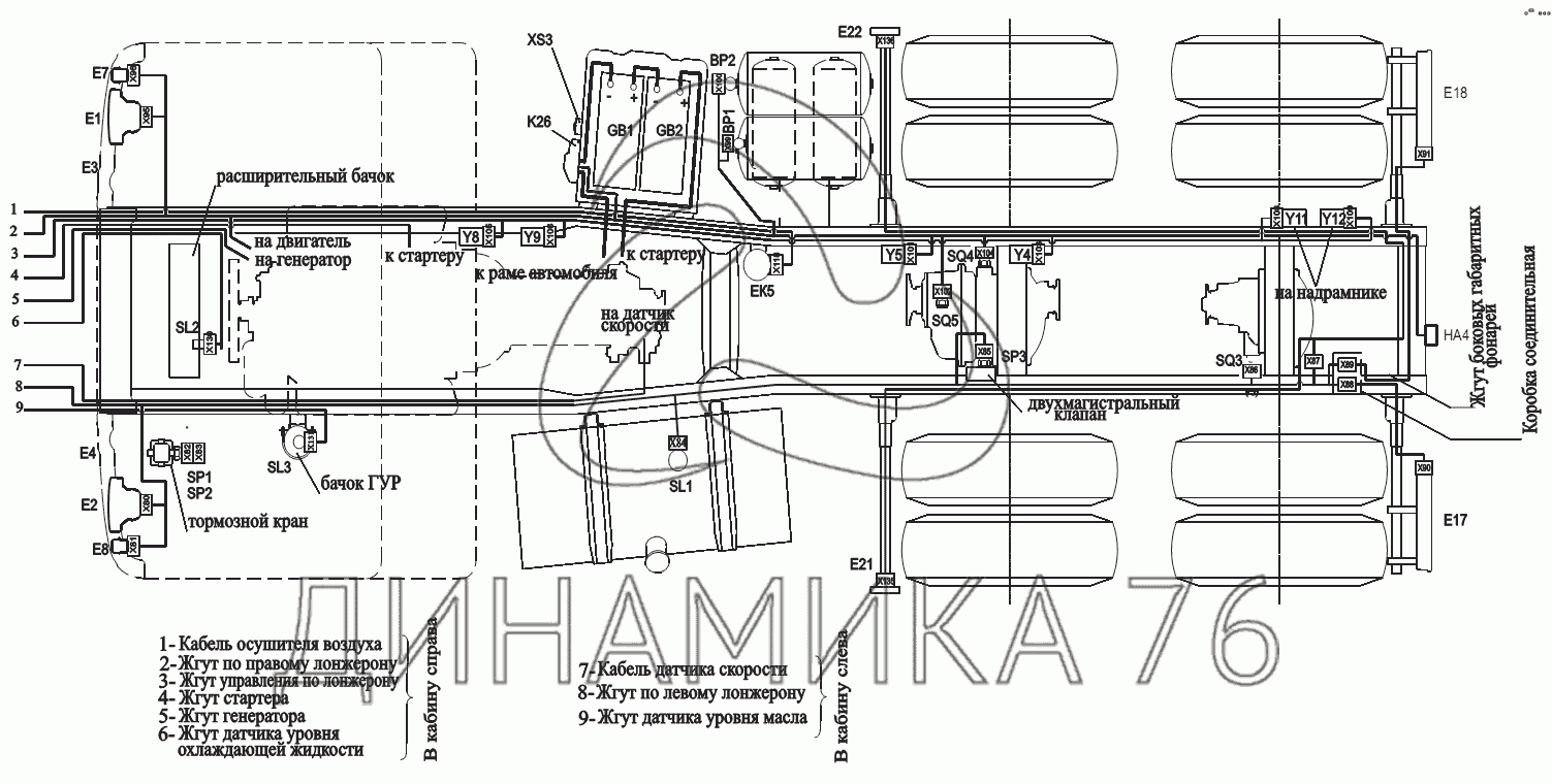 Схема автоваза по корпусам