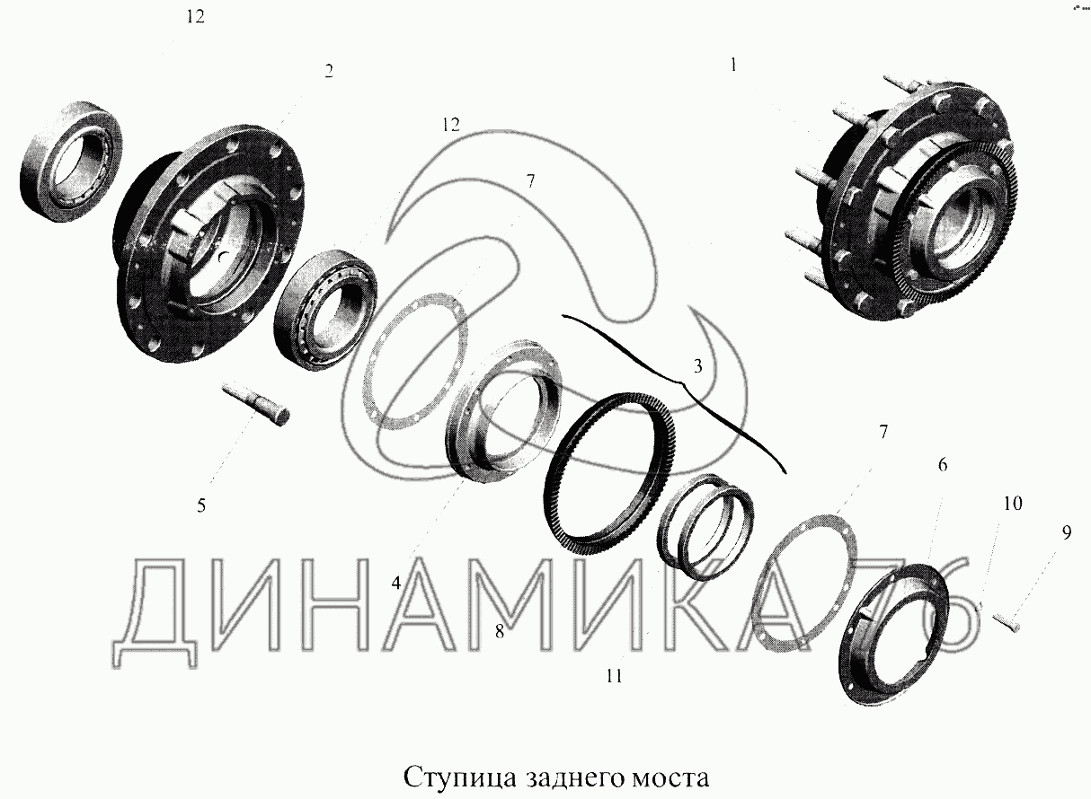 Манжета 120х150 ступицы маз