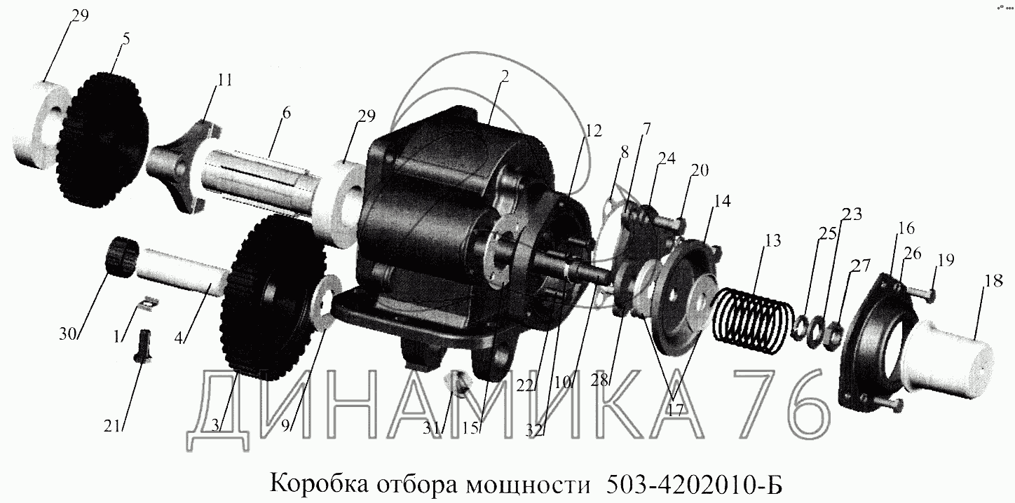 Схема ком маз