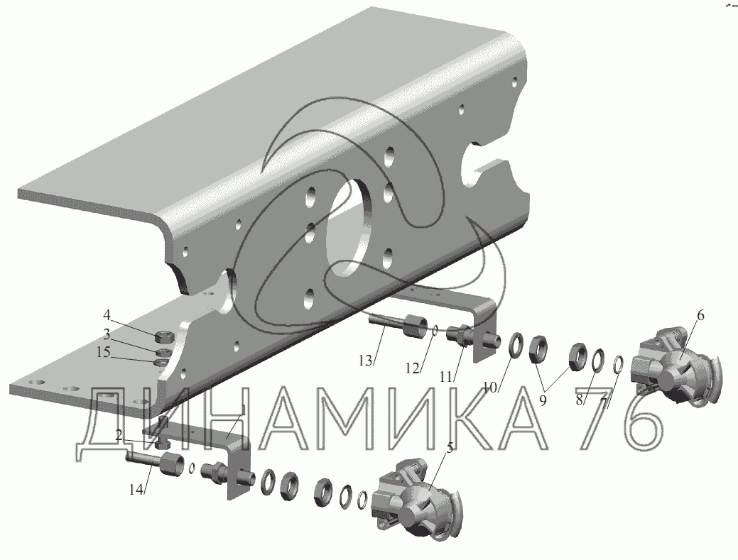 Полка в маз 5551 своими руками