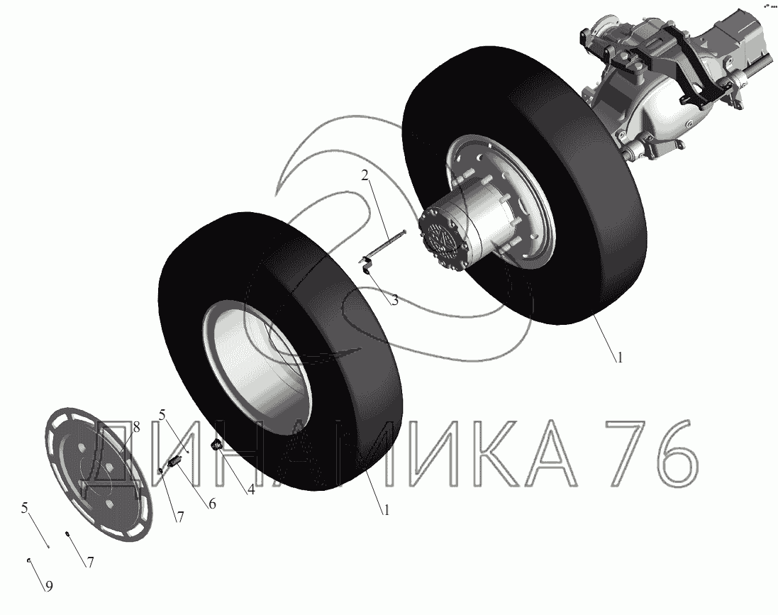 Маз 5516х5 каталог запчастей