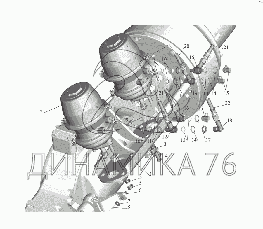 камера 5336-3519200 маз