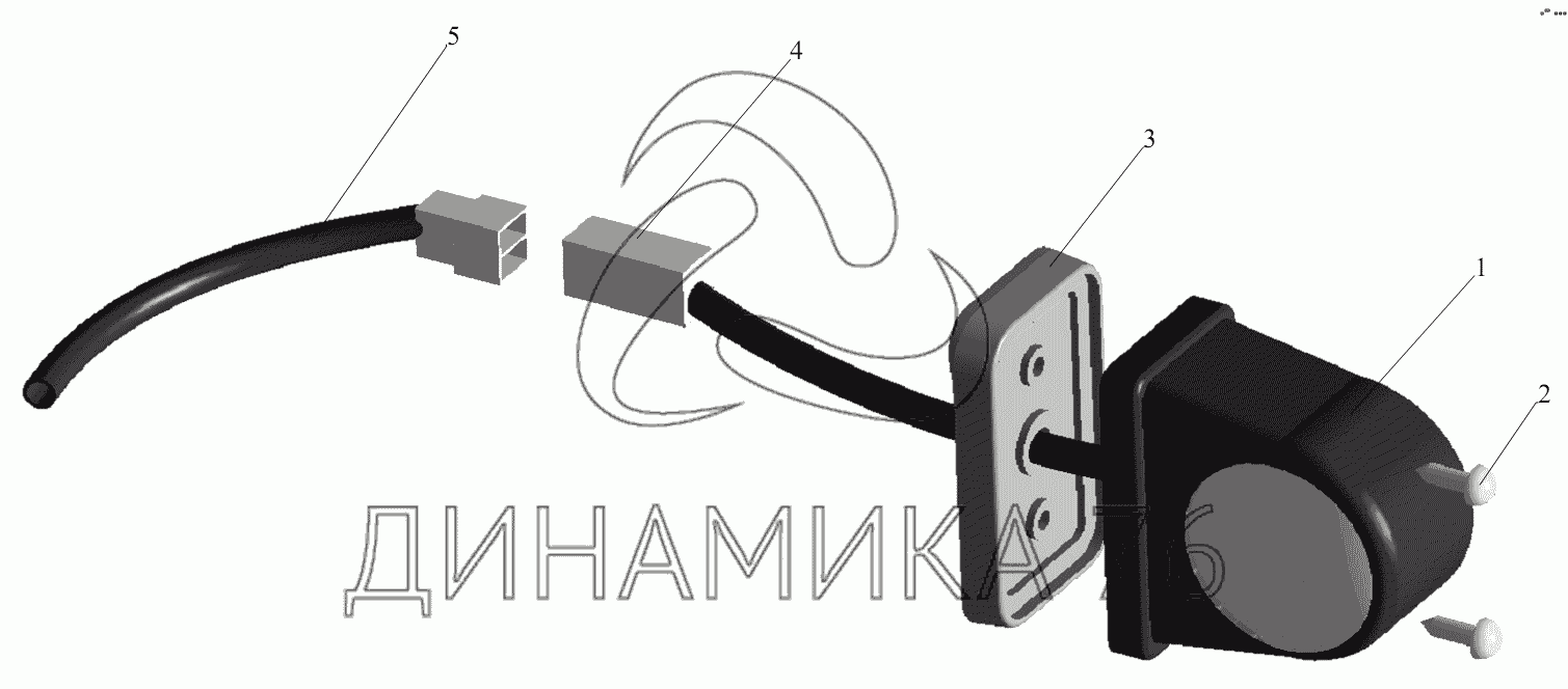 Схема габаритных огней ваз 2114