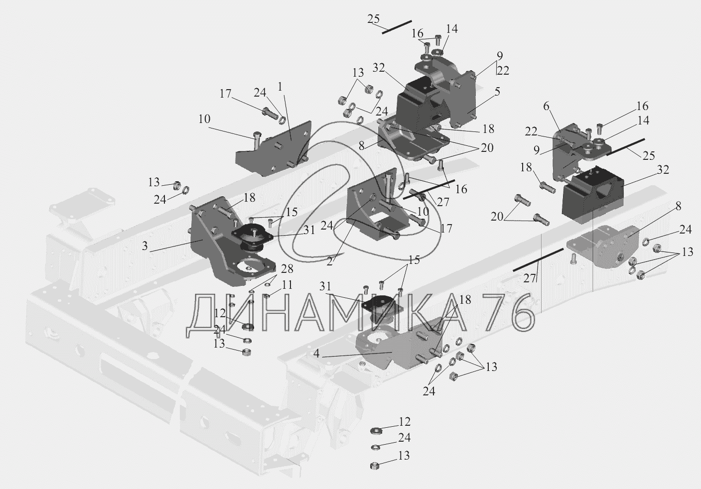 Коробка переключения передач (КПП) ZF 9S 1310