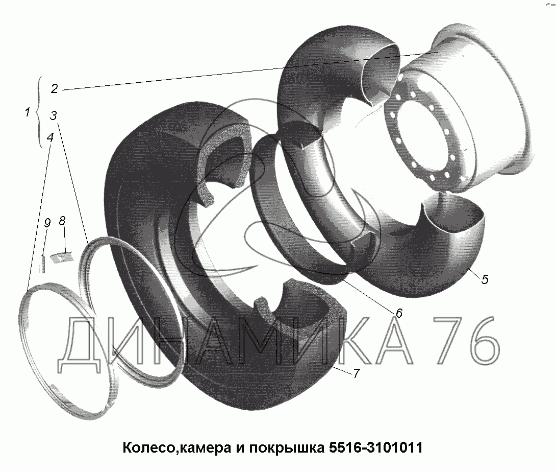 Маз 631705 каталог запчастей