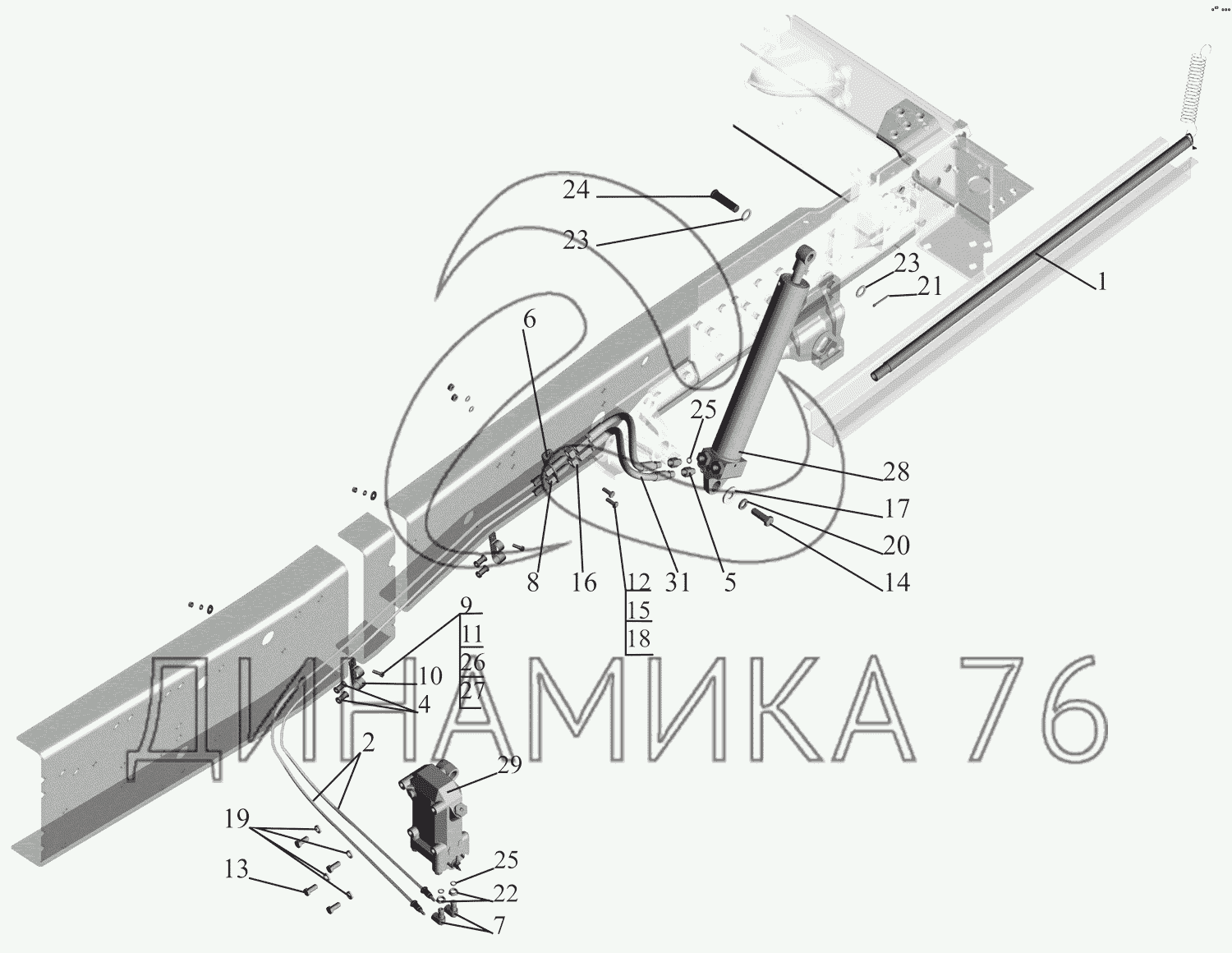 Маз 631705 каталог запчастей