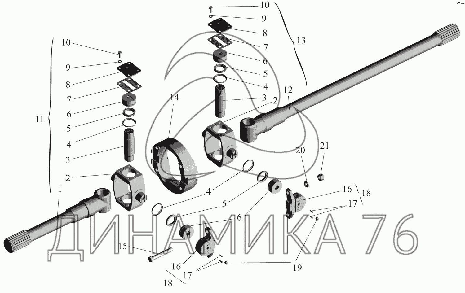 Шарнир поворотного кулака схема