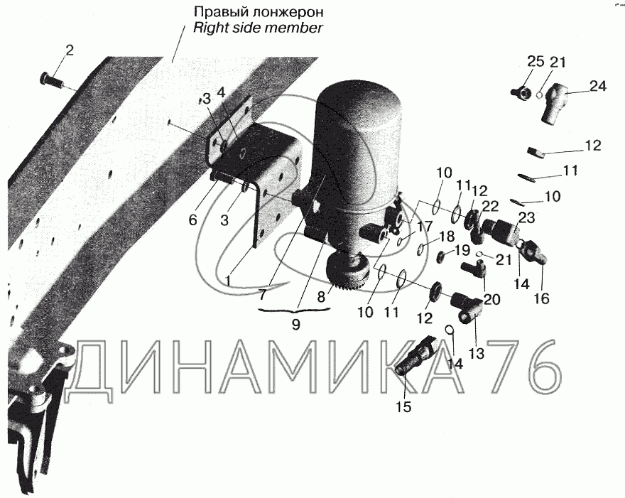 Маз 555102 каталог запчастей