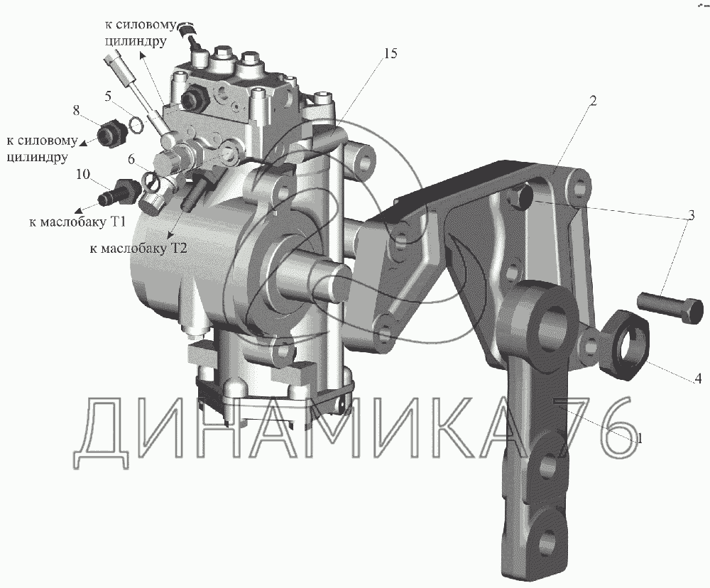 маз 6516 а8 рулевое управление