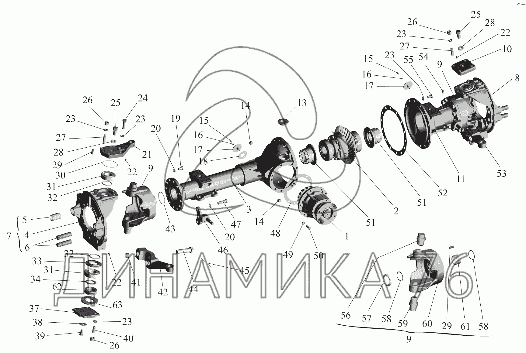 Скоростной мост на маз