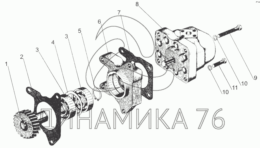 Привод нш 32 на мтз схема