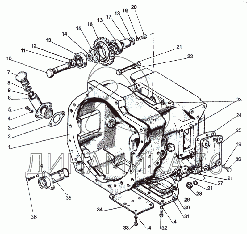 Сцепление альфа 110 схема