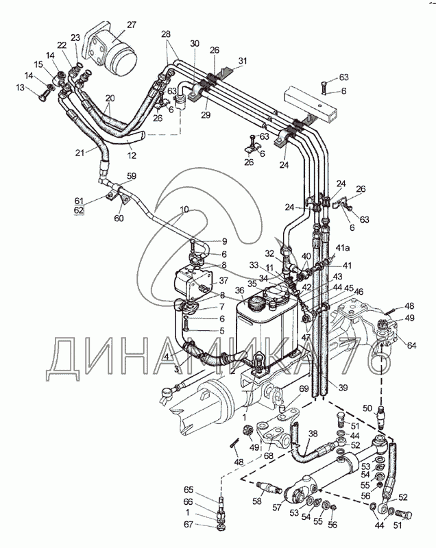 Шестерня вторичного вала КПП МТЗ-1025, МТЗ-1221, Z=30 (112-1701314)