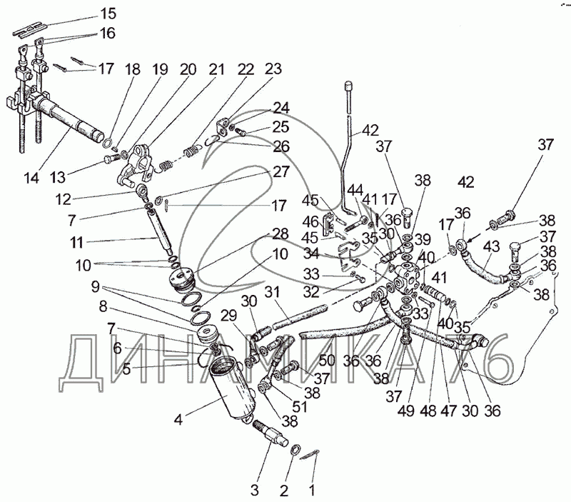 Схема вом мтз 82