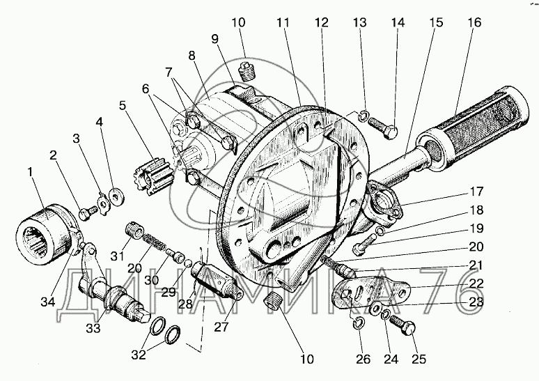 Схема проводки мтз 1221