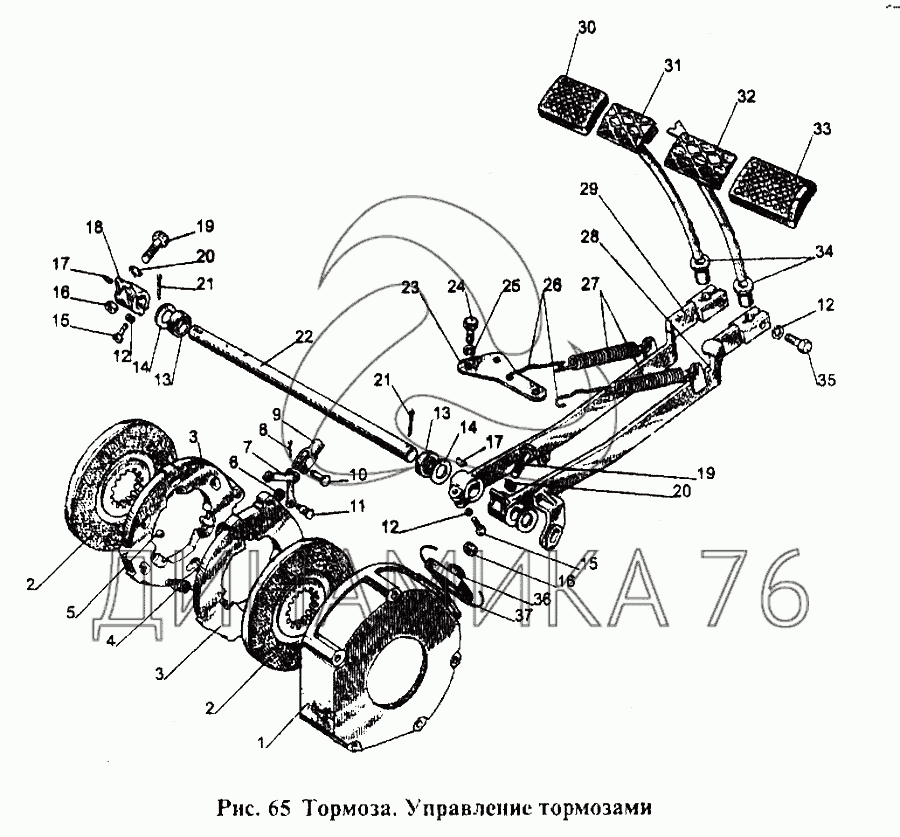 Двигатель мтз 1221 схема