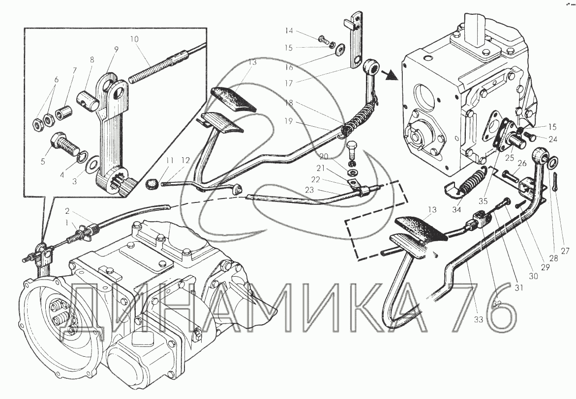 Схема гидравлики на минитрактор