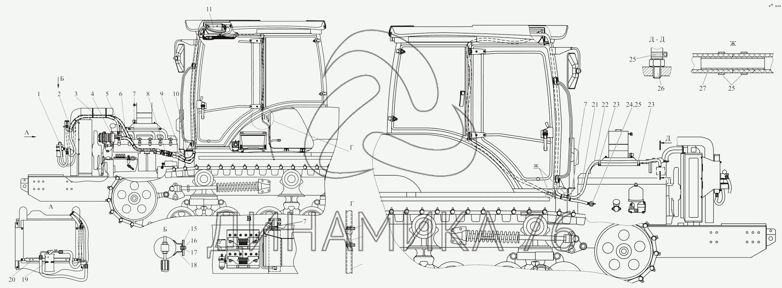 Схема мтз 1523