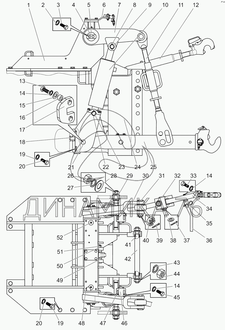 Предохранители мтз 1523 схема