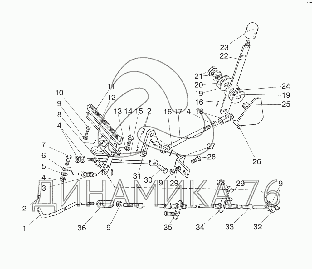 Сцепление мтз 1523