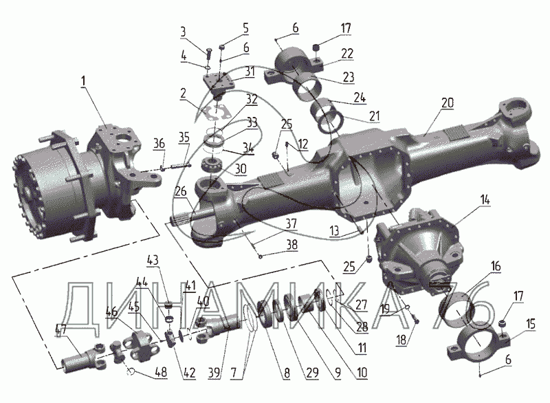 220-2304030-01 Шарнир