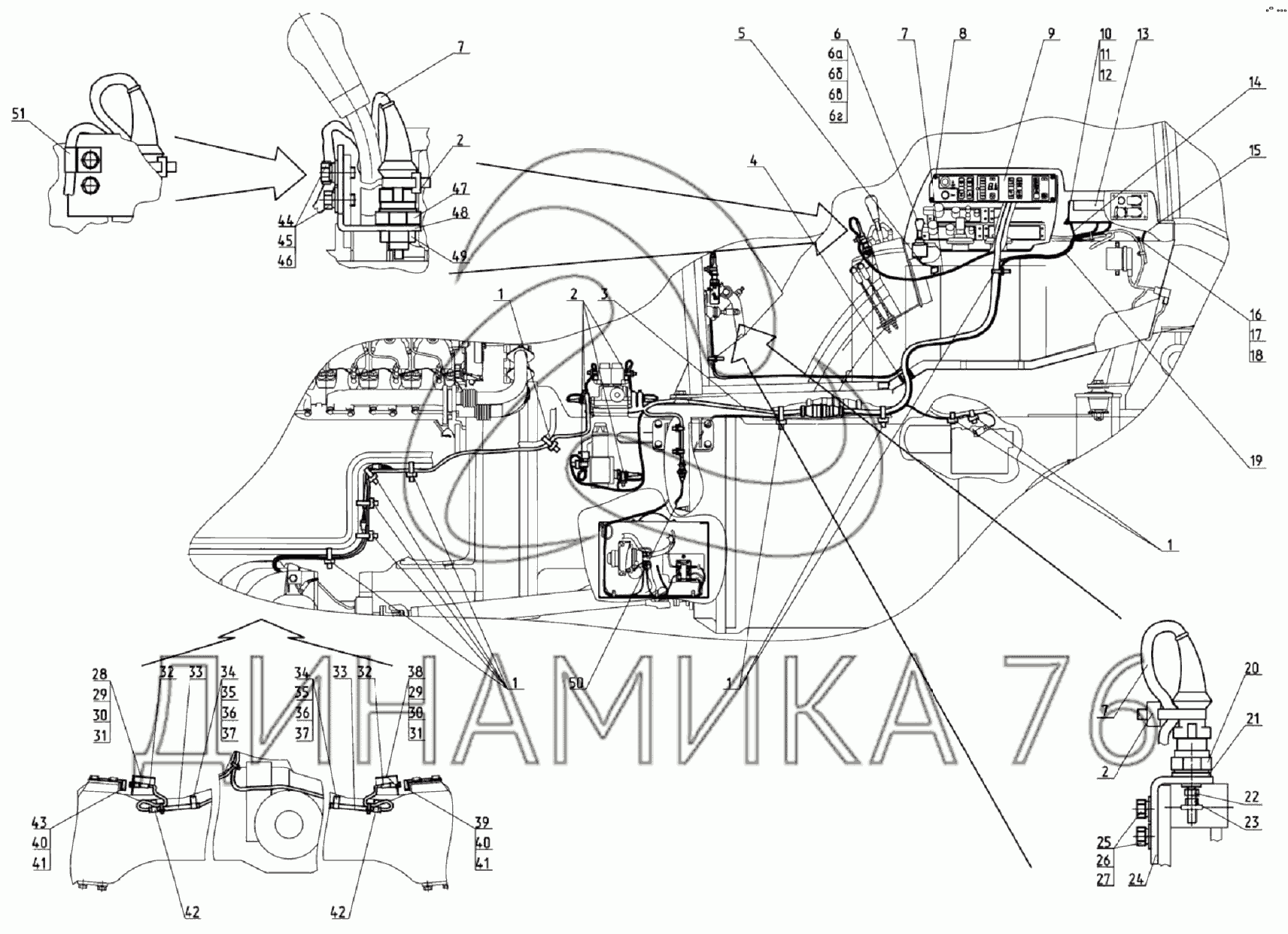 Мтз 3022 коробка передач схема