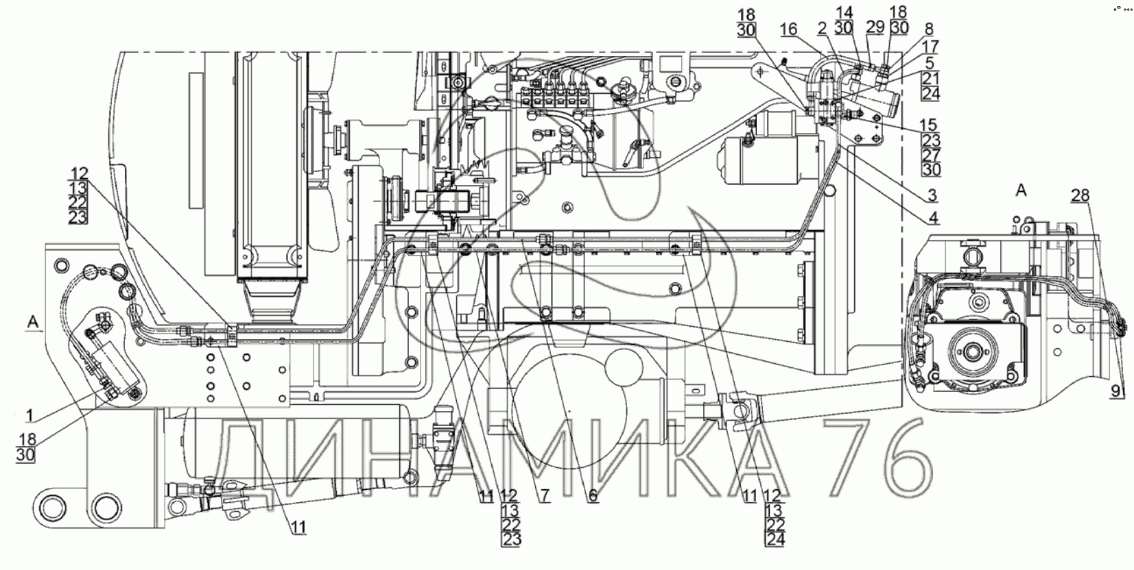 Схема кпп мтз 3022