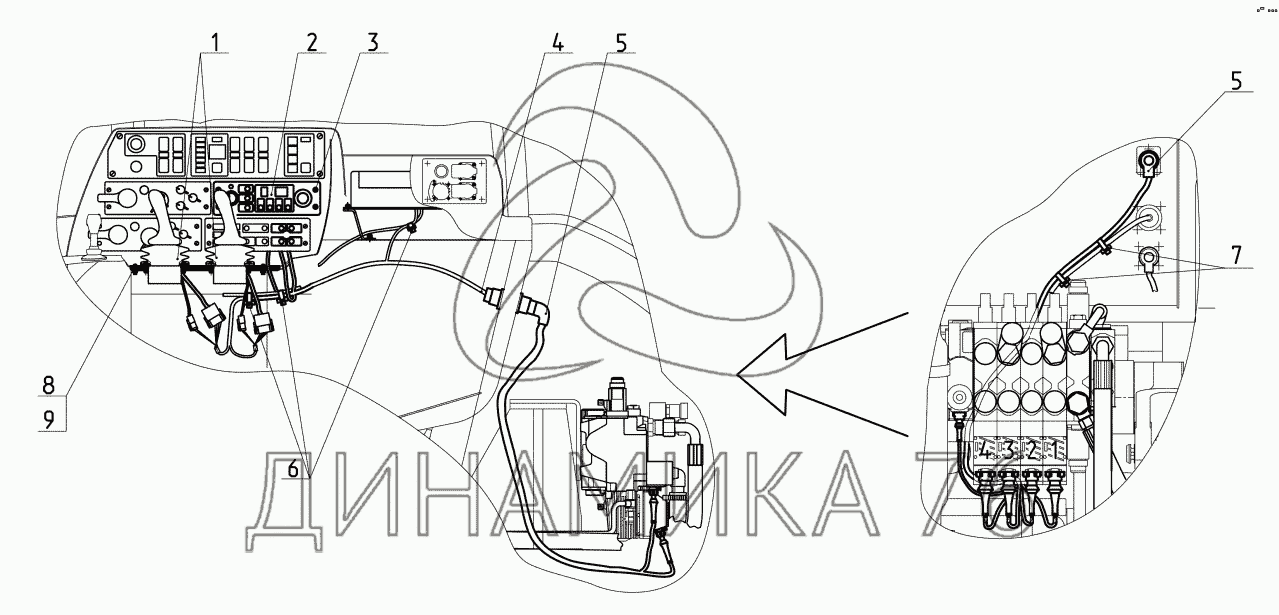 Схема предохранителей мтз 3522