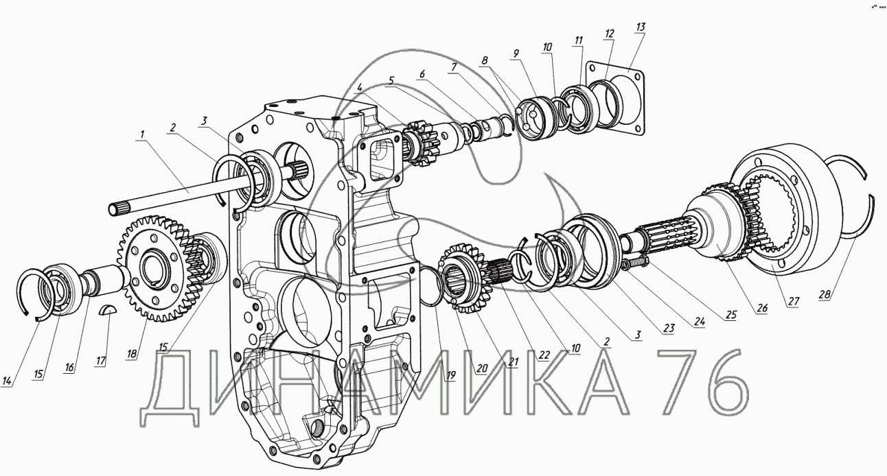 Кпп мтз 952 схема