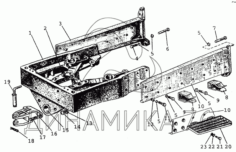 Каталог запчастей мтз 80 старого образца малая кабина двигатель д 240