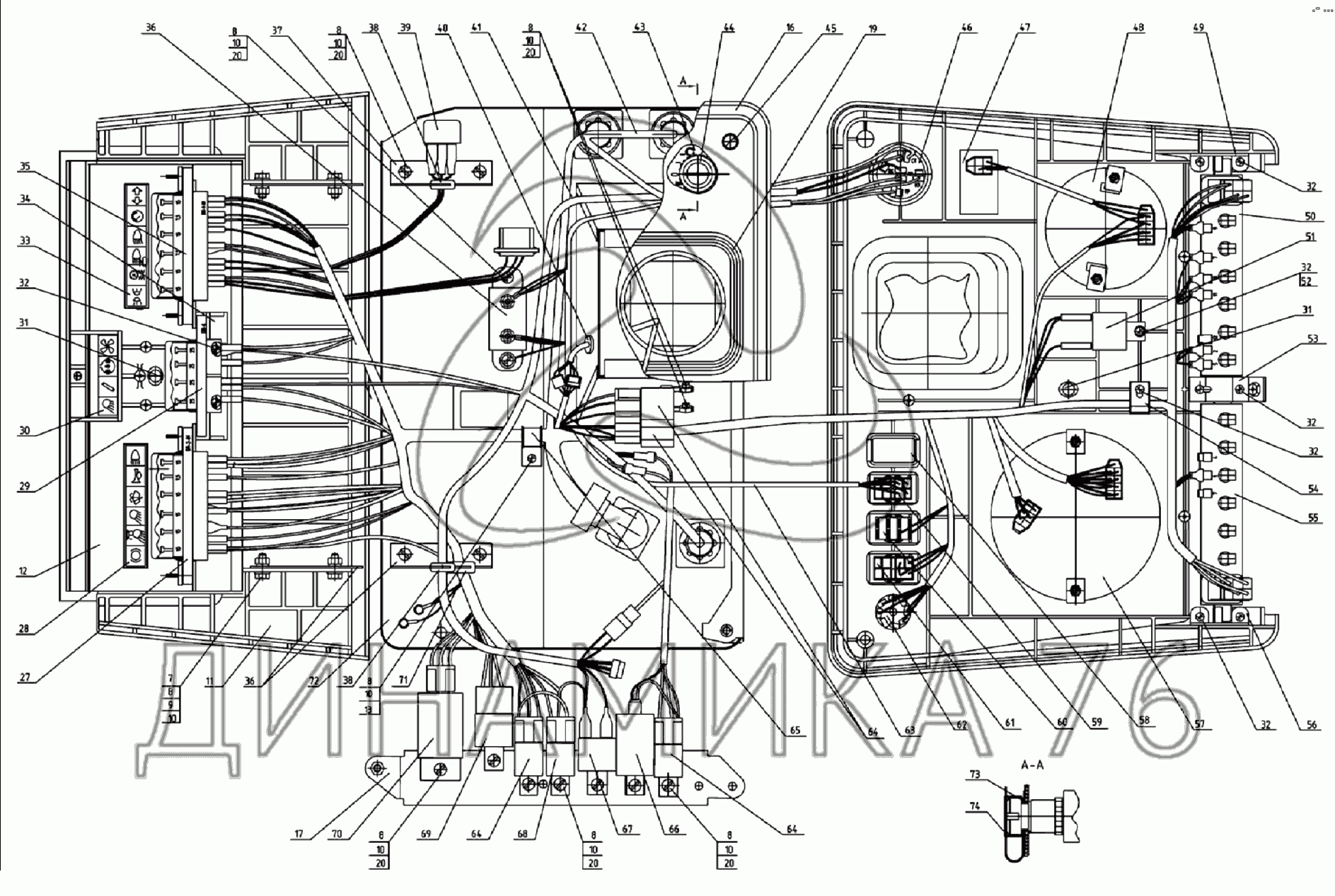 Беларус 1221 схема электрооборудования