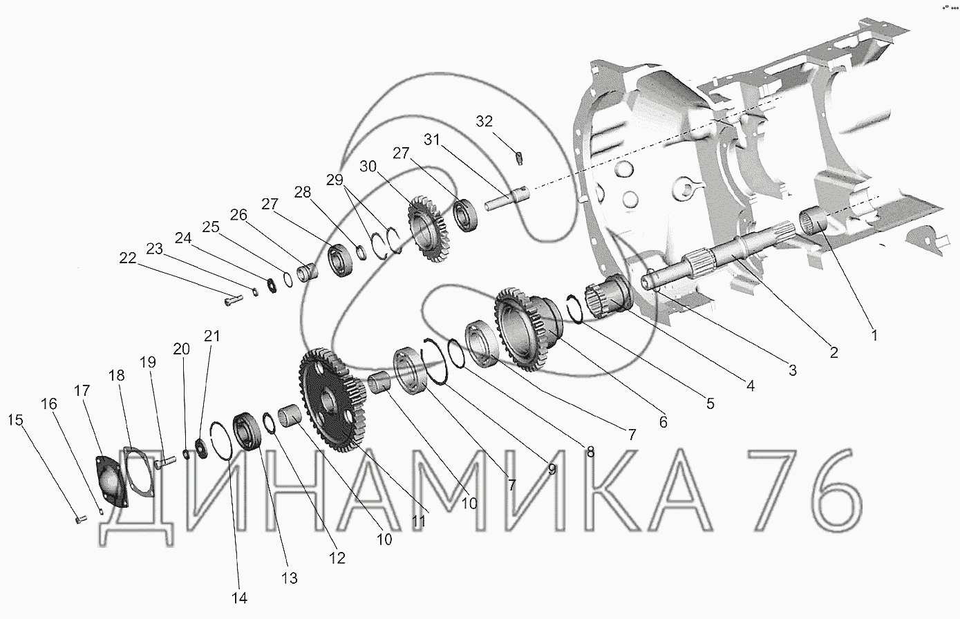 Корпус сцепления мтз 80 схема по ремонту