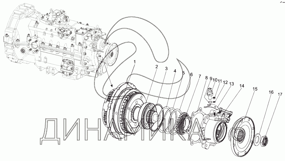 Кпп маз 202 схема