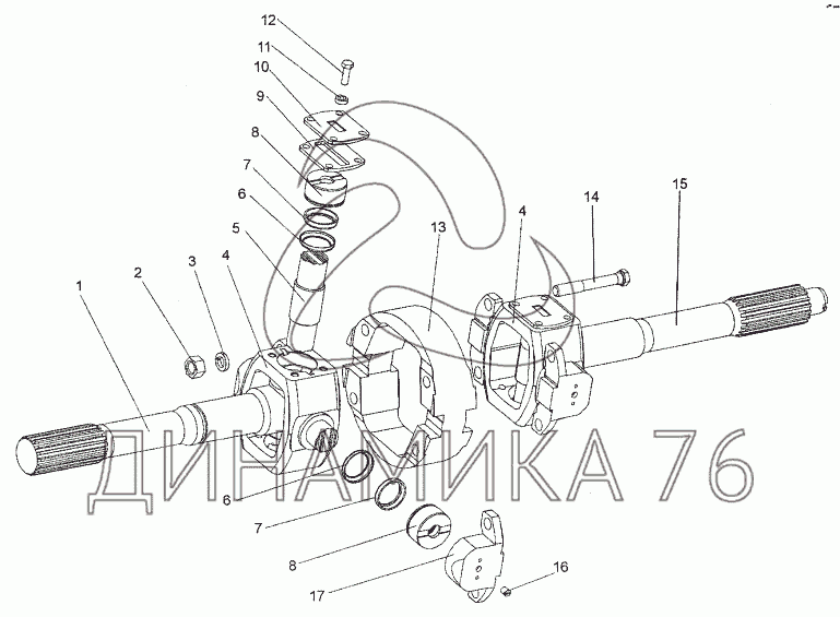 Шарнир поворотного кулака схема