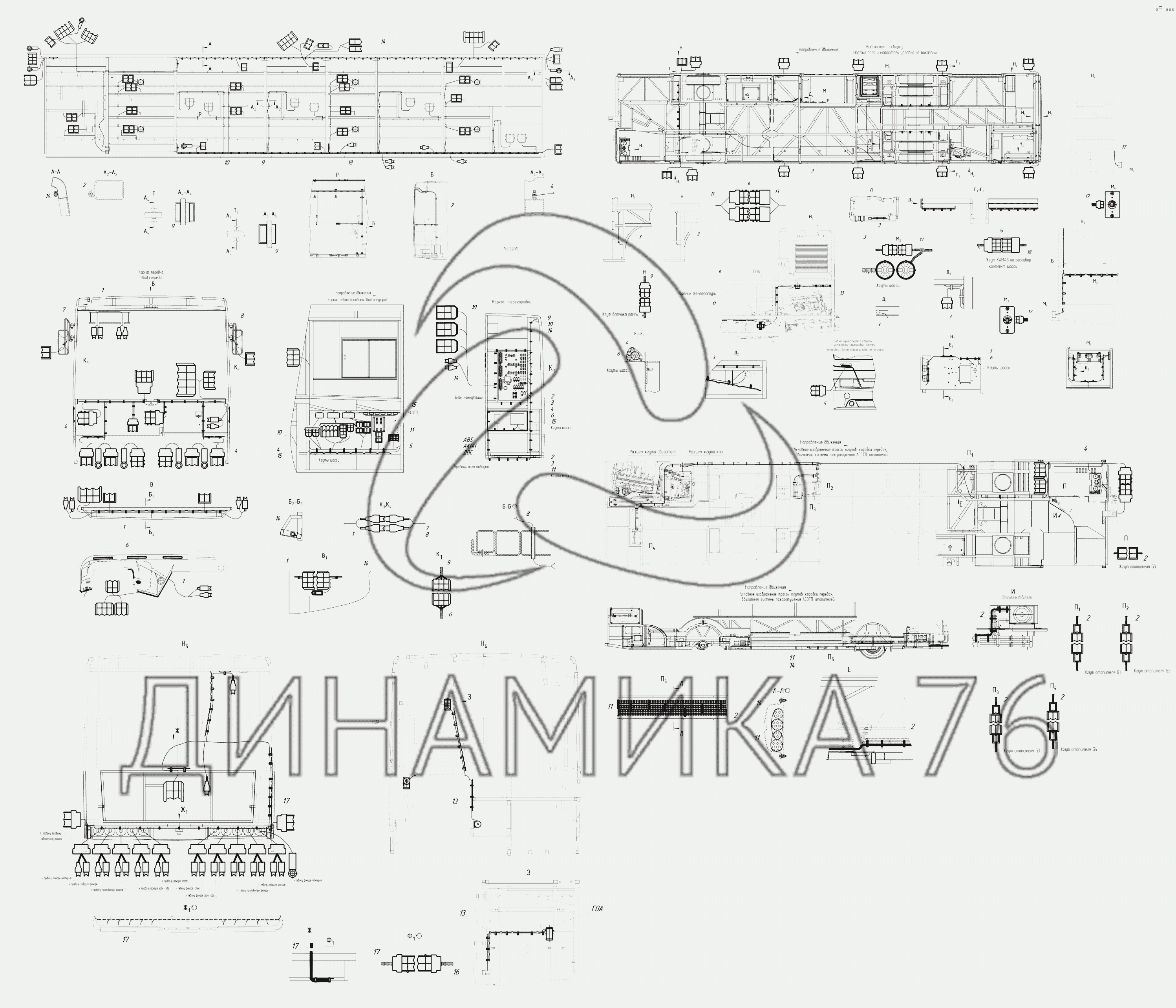 Схема электропроводки нефаз 5299