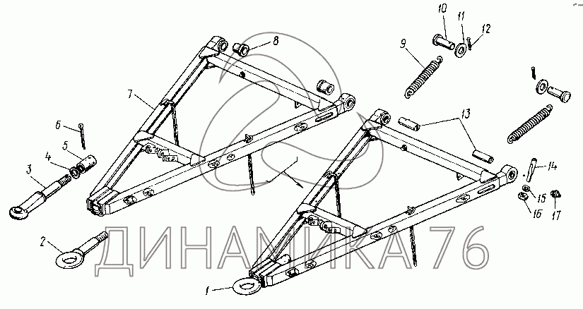 Шарнир центральный 5297 2904450