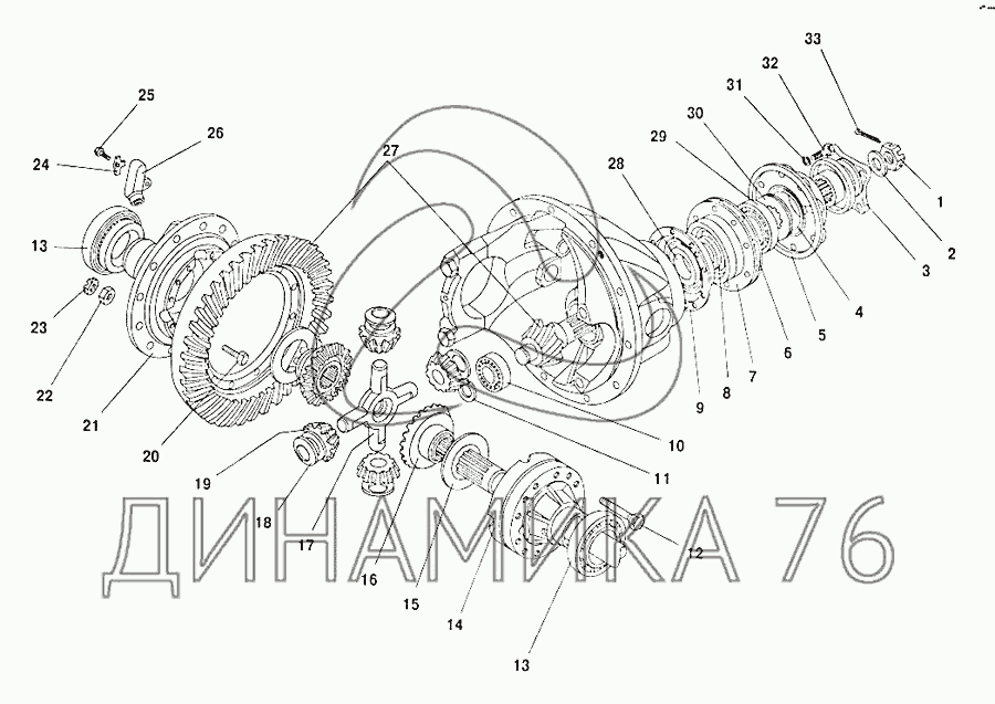 Ремкомплект тормозных валов bpw схема сборки