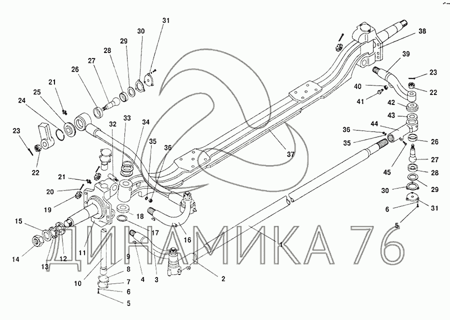 Выхлопная система паз 32053 бензиновый схема