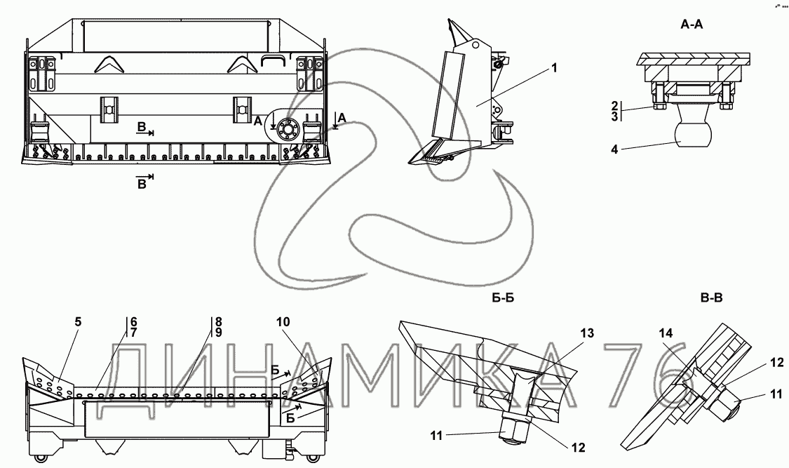 Отвал дт-75