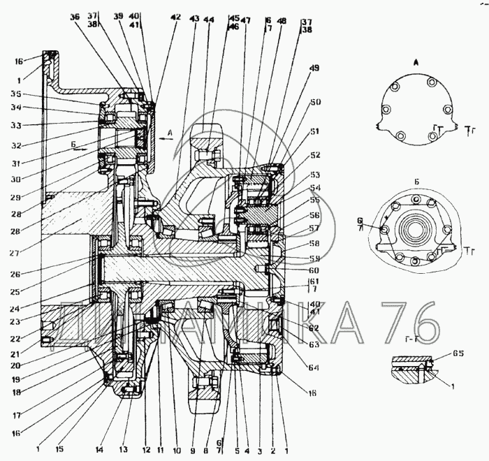 Т130 бортовая схема